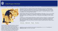 Desktop Screenshot of huygens.researchschool.nl